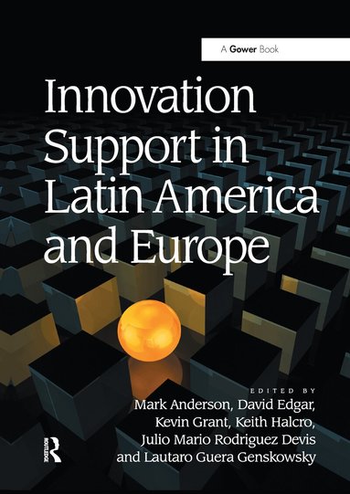Mark Anderson, David Edgar, Kevin Grant, Keith Halcro, Julio Mario Rodriguez Devis, Lautaro Guera Genskowsky - Innovation Support in Latin America and Europe, Häftad