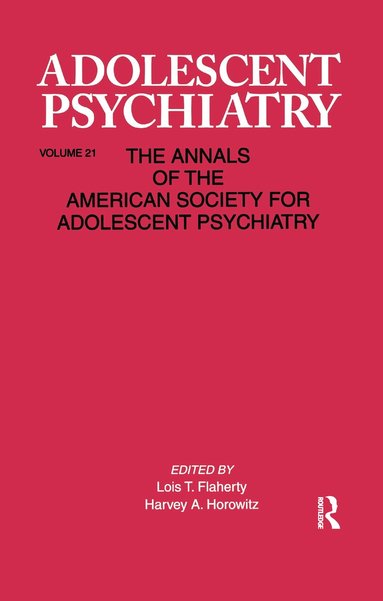 bokomslag Adolescent Psychiatry, V. 21