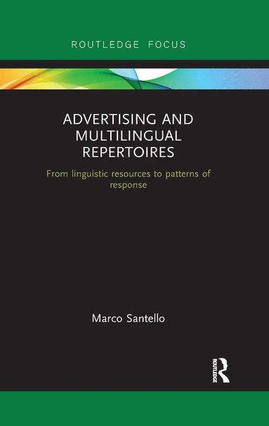 bokomslag Advertising and Multilingual Repertoires