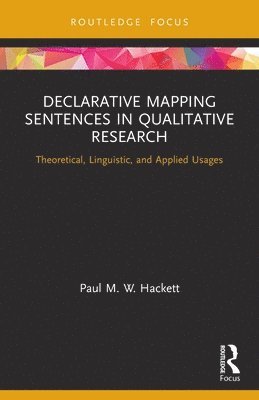 bokomslag Declarative Mapping Sentences in Qualitative Research