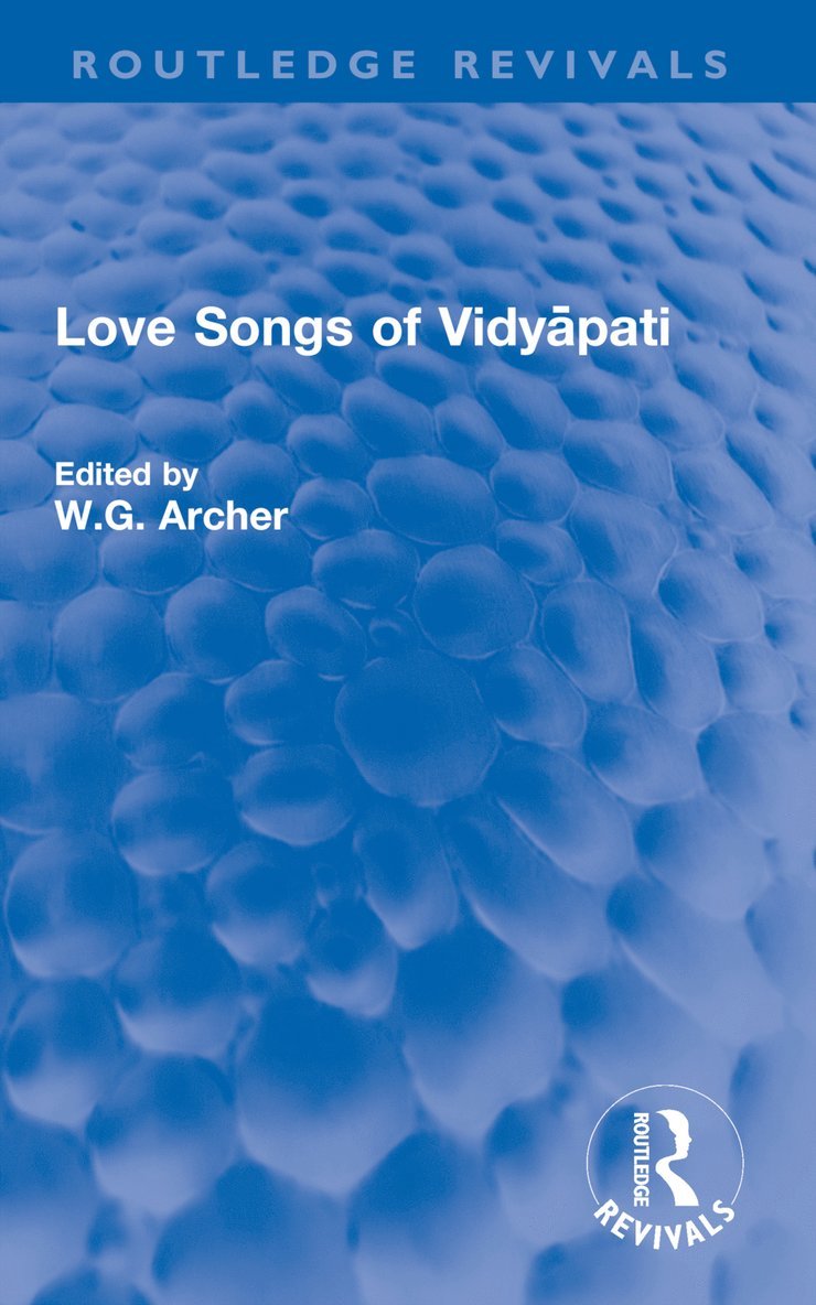 Love Songs of Vidy?pati 1