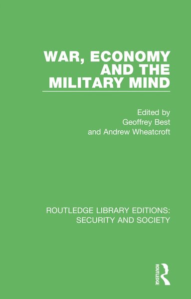 bokomslag War, Economy and the Military Mind