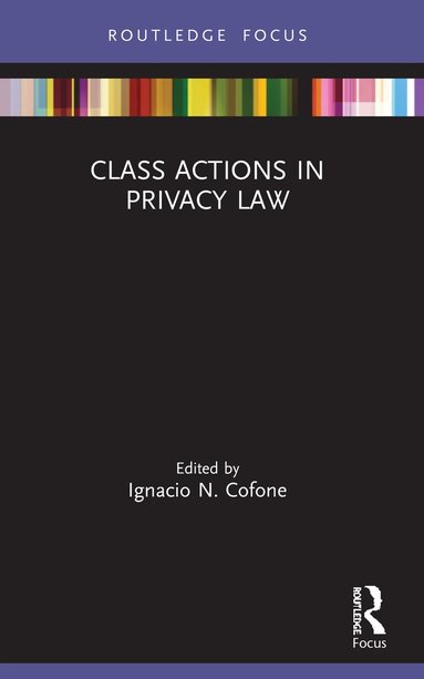 bokomslag Class Actions in Privacy Law