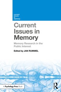 bokomslag Current Issues in Memory