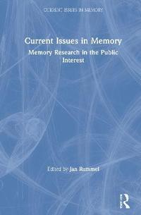 bokomslag Current Issues in Memory