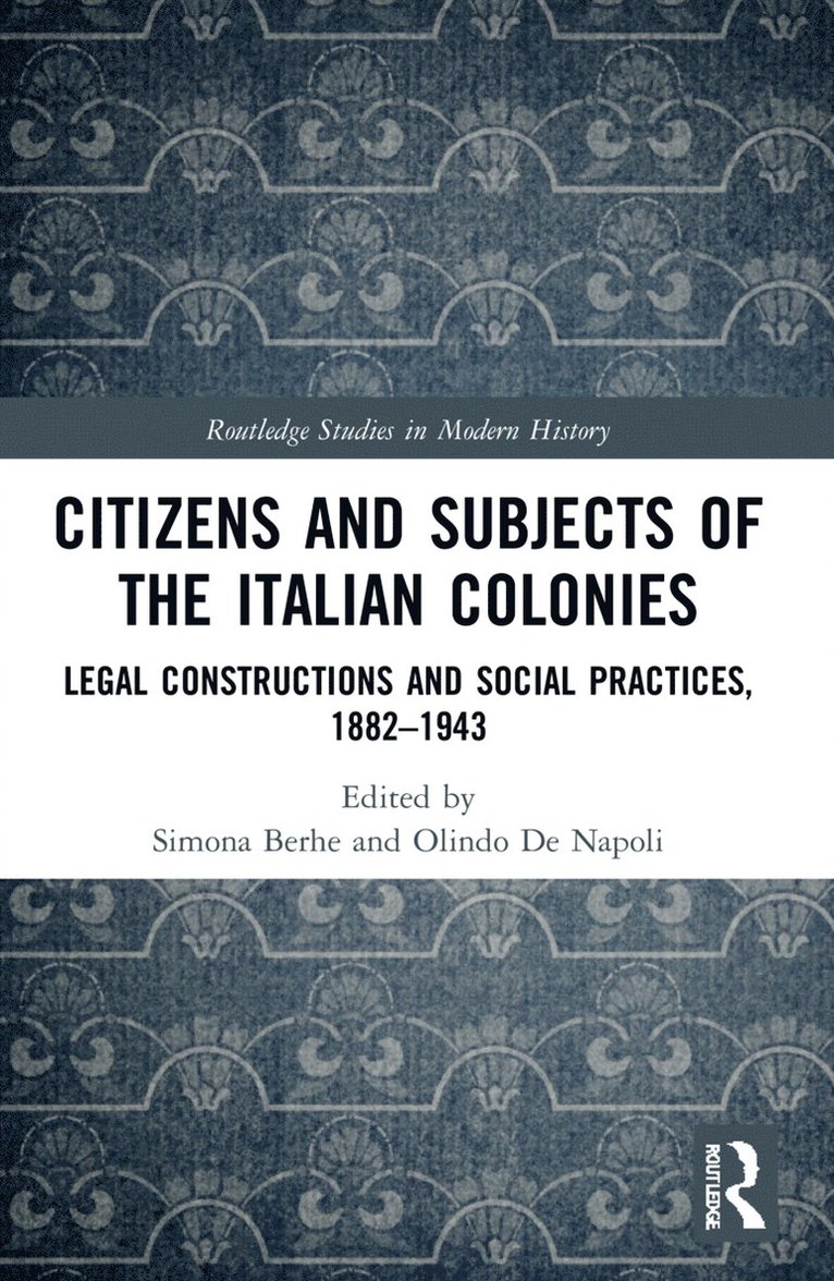 Citizens and Subjects of the Italian Colonies 1