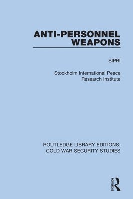 bokomslag Anti-personnel Weapons