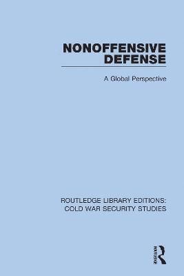 Nonoffensive Defense 1