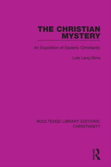Lois Lang-Sims - Christian Mystery, Häftad