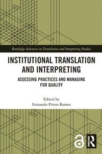 bokomslag Institutional Translation and Interpreting