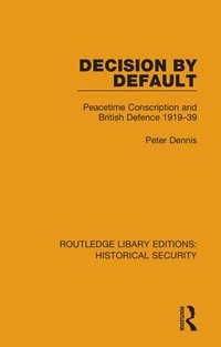 bokomslag Decision by Default