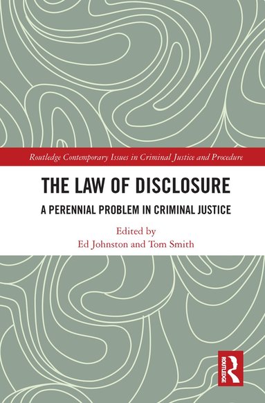 Ed Johnston, Tom Smith - Law of Disclosure, Häftad