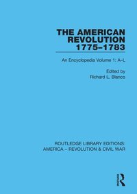 bokomslag The American Revolution 17751783