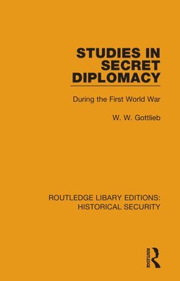 bokomslag Studies in Secret Diplomacy