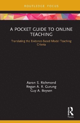 bokomslag A Pocket Guide to Online Teaching