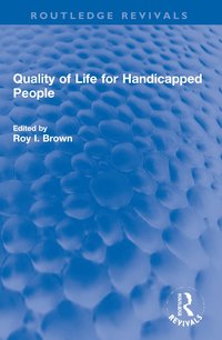 bokomslag Quality of Life for Handicapped People