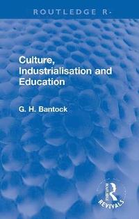 bokomslag Culture, Industrialisation and Education