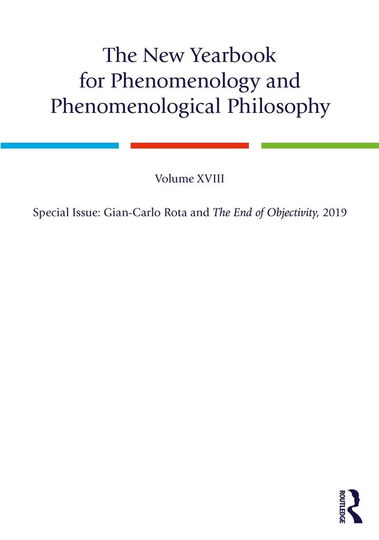 The New Yearbook for Phenomenology and Phenomenological Philosophy 1