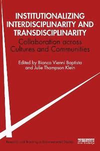 bokomslag Institutionalizing Interdisciplinarity and Transdisciplinarity