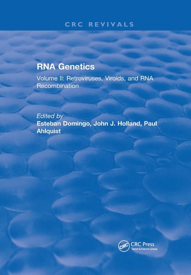 bokomslag RNA Genetics