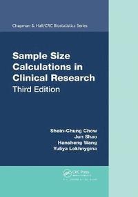 bokomslag Sample Size Calculations in Clinical Research