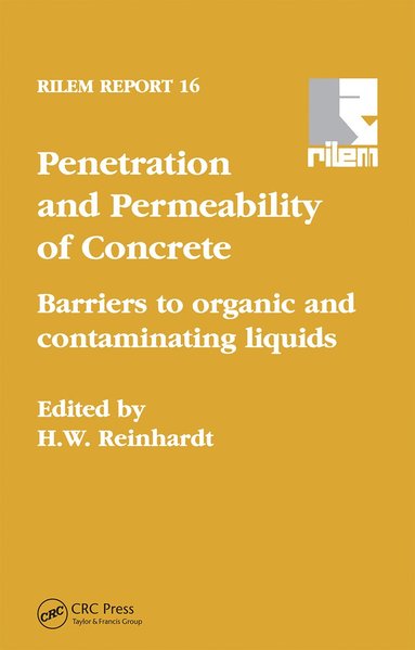 bokomslag Penetration and Permeability of Concrete