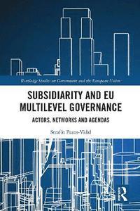bokomslag Subsidiarity and EU Multilevel Governance
