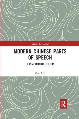 bokomslag Modern Chinese Parts of Speech