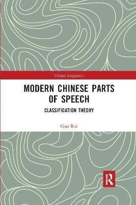 Modern Chinese Parts of Speech 1