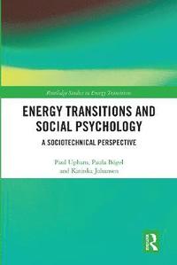bokomslag Energy Transitions and Social Psychology