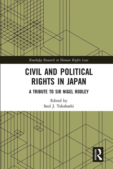 Saul J. Takahashi - Civil and Political Rights in Japan, Häftad