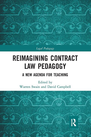 Warren Swain, David Campbell - Reimagining Contract Law Pedagogy, Häftad