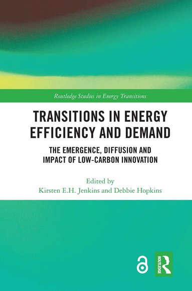 Kirsten E.H. Jenkins, Debbie Hopkins - Transitions in Energy Efficiency and Demand, Häftad
