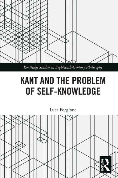 Luca Forgione - Kant and the Problem of Self-Knowledge, Häftad