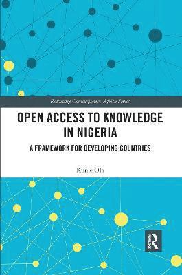 bokomslag Open Access to Knowledge in Nigeria