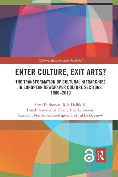 Semi Purhonen, Riie Heikkilä, Irmak Karademir Hazir, Tina Lauronen, Carlos Fernández Rodríguez, Jukka Gronow - Enter Culture, Exit Arts?, Häftad