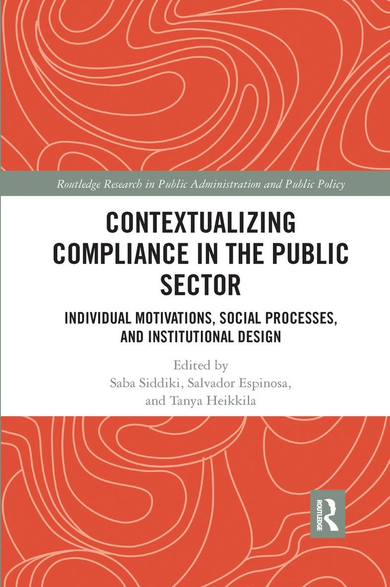 Contextualizing Compliance in the Public Sector 1