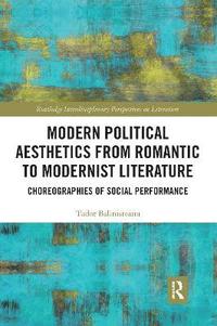 bokomslag Modern Political Aesthetics from Romantic to Modernist Fiction