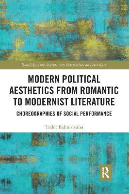 bokomslag Modern Political Aesthetics from Romantic to Modernist Fiction