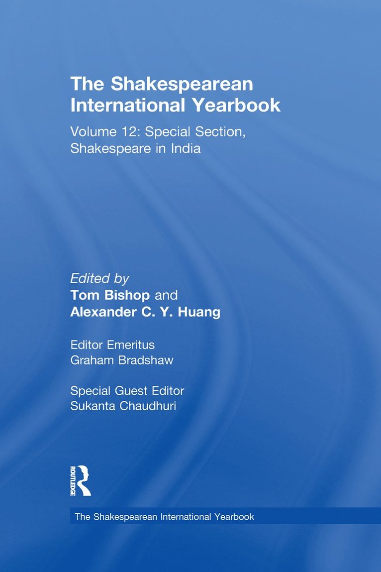 The Shakespearean International Yearbook 1