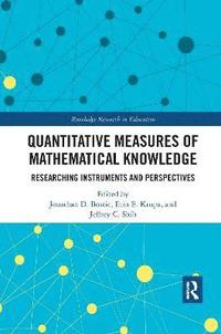bokomslag Quantitative Measures of Mathematical Knowledge