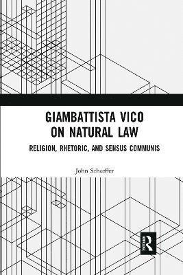 John Schaeffer - Giambattista Vico on Natural Law, Häftad