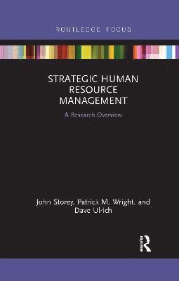 bokomslag Strategic Human Resource Management