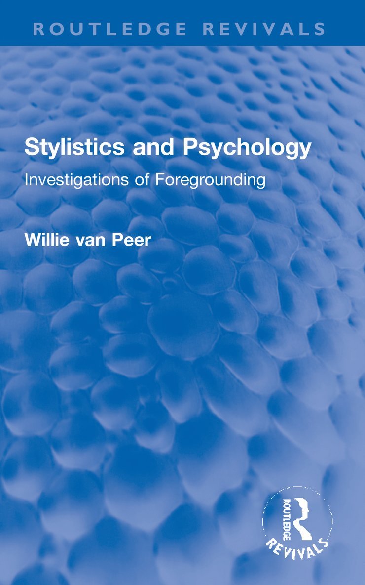 Stylistics and Psychology 1