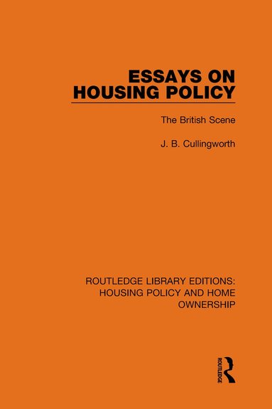 bokomslag Essays on Housing Policy