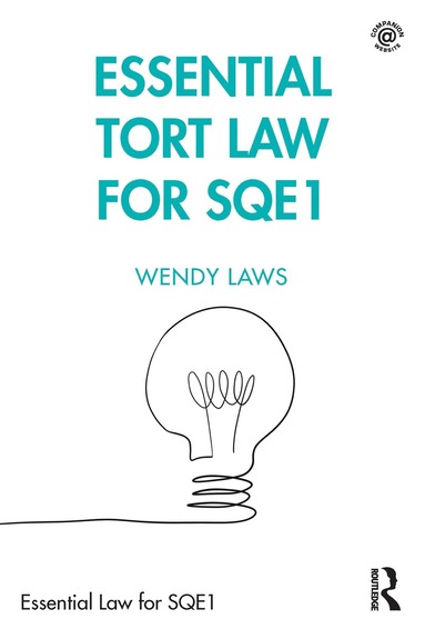 bokomslag Essential Tort Law for SQE1