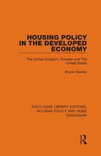 bokomslag Housing Policy in the Developed Economy