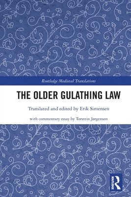 bokomslag The Older Gulathing Law