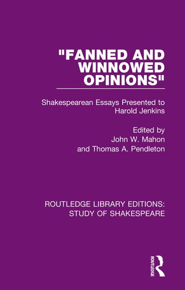 John W. Mahon, Thomas A. Pendleton - "Fanned and Winnowed Opinions", Inbunden