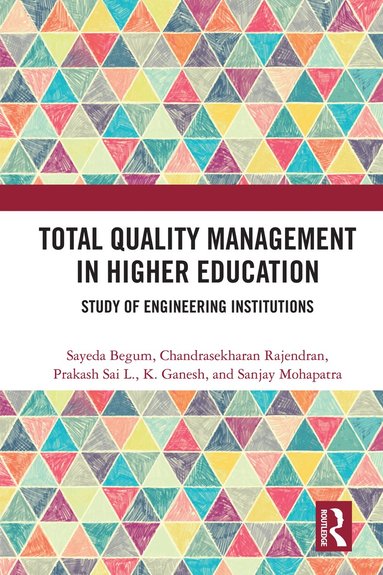 bokomslag Total Quality Management in Higher Education